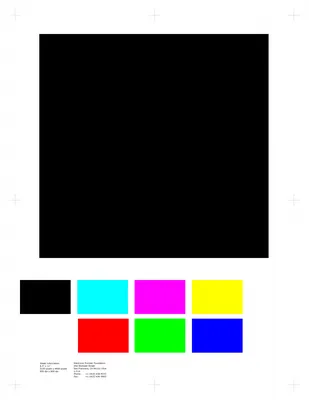 Диаграмма цвета. Тестовая страница печати. Номера или названия цветов. Коды  HTML шестнадцатеричный Cmyk Rgb. Цветовая палитра вект Иллюстрация штока -  иллюстрации насчитывающей описание, черный: 174803219