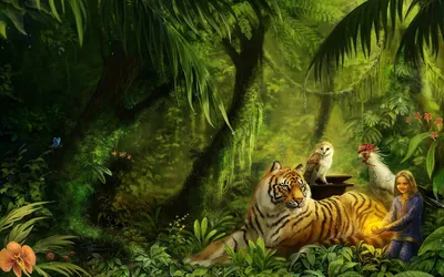 Осторожно, рядом тигр! | Пикабу