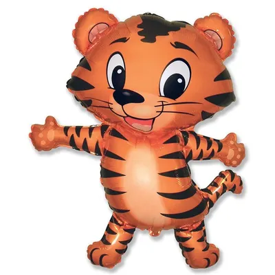 Tiger cub. Тигрёнок. PNG. | Тигр