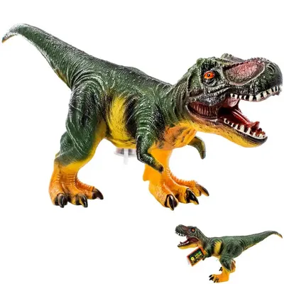 Тираннозавр Динозавр большой резиновый мягкий 57 см. (ID#1942471967), цена:  690 ₴, купить на Prom.ua