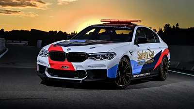 Обои для рабочего стола BMW Тюнинг 2018 M5 MotoGP Safety 1920x1080