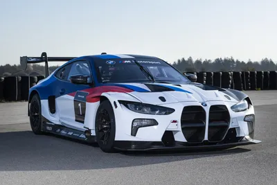 Обои для рабочего стола BMW Стайлинг 2021 M4 GT3 Белый 5250x3500