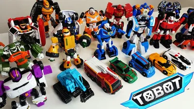 Tobots transformers: Tobot Tritan, Titan, Tobots X, Y, Z. - YouTube