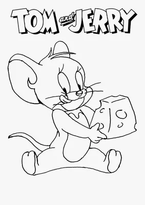Pаскраска Том и Джерри #24293 (мультфильмы) – Бесплатные раскраски для  печати