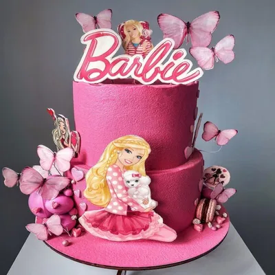 Торт в стиле Кукла Барби 2203423 стоимостью 11 600 рублей - торты на заказ  ПРЕМИУМ-класса от КП «Алтуфьево»