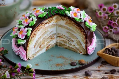 Торт черепаха - рецепт автора Ольга Иванченко (Тимошенко)