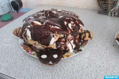 Торт Черепаха классический со сметаной рецепт с фото пошагово | Рецепт |  Торт, Еда торты, Рецепты