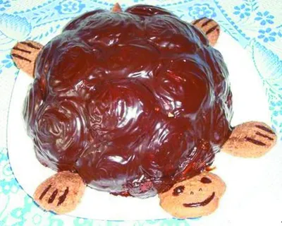 Торт черепаха из пряников - 78 фото