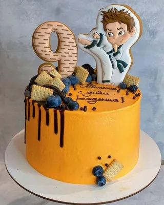 Торт для каратиста категории торты на день рождения для мальчиков на 6 лет