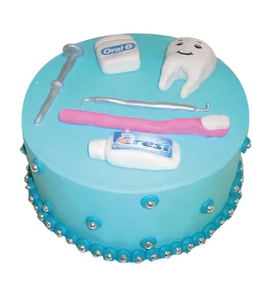 Торт для стоматолога | Торт, Торт на день рождения, Пряничные поделки