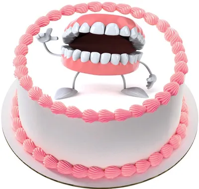 Торт Для стоматолога | Эксклюзивные торты купить в кондитерской «Торты на  заказ от Марии»