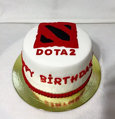 Коллекция фото торта Dota 2 - новое изображение