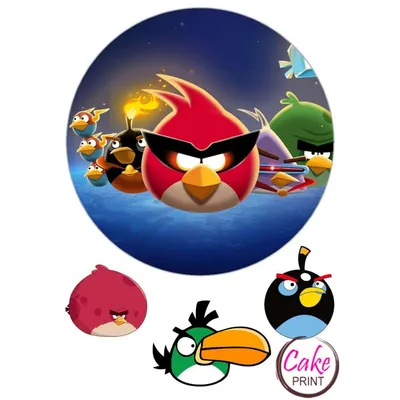 Торт Angry Birds на Заказ в Киеве. №152 | Tortello
