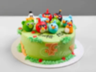 Торт Angry Birds | КОТ И ТОРТ