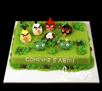 Торт Angry Birds