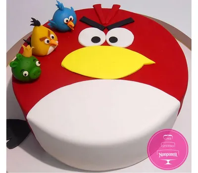 Торт Angry Birds | КОТ И ТОРТ