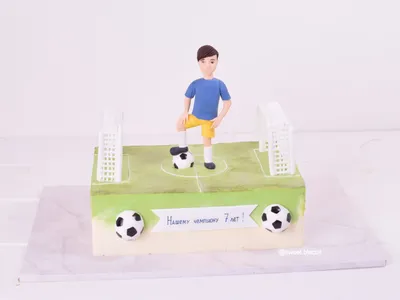 Торт для футболиста | Заказать торты футболисту в Киеве