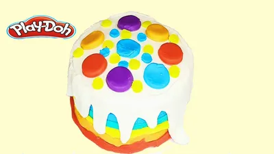 Набор игровой для лепки из пластилина Праздничный торт / Детский набор /  Масса для лепки - купить с доставкой по выгодным ценам в интернет-магазине  OZON (665022337)