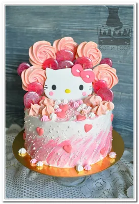 Фото торт Hello Kitty