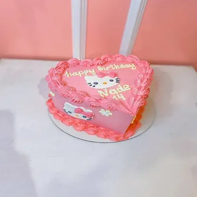 Детский торт “Hello Kitty” Арт. 00159 | Торты на заказ в Новосибирске  \"ElCremo\"