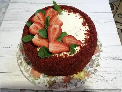 Торт Красный бархат (Red Velvet cake) - Daria Saveleva