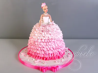 Детский торт кукла Барби - Кондитерская мастерская Комарист: фото, цена,  купить, доставка