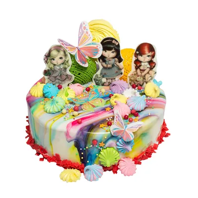Торт кукла | Пикабу