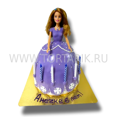Торт кукла Даша путешественница — на заказ по цене 950 рублей кг |  Кондитерская Мамишка Москва