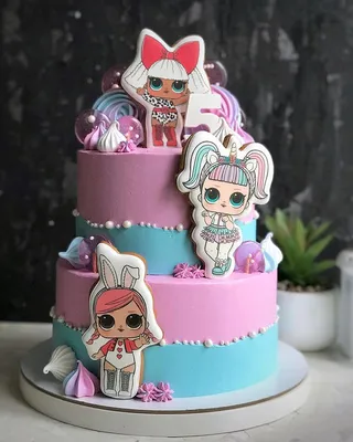 Торт кукла ЛОЛ / cake lol - YouTube