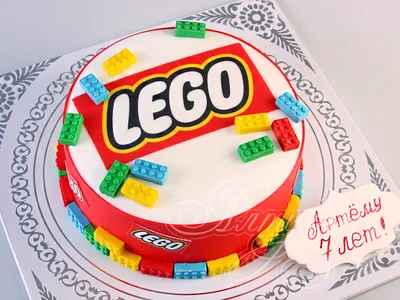 Торт Лего 2411518 стоимостью 7 400 рублей - торты на заказ ПРЕМИУМ-класса  от КП «Алтуфьево»