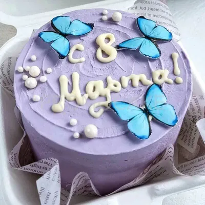 Бенто-торт на 8 марта для мамы — купить по цене 1500 руб. | Интернет  магазин Promocake Москва