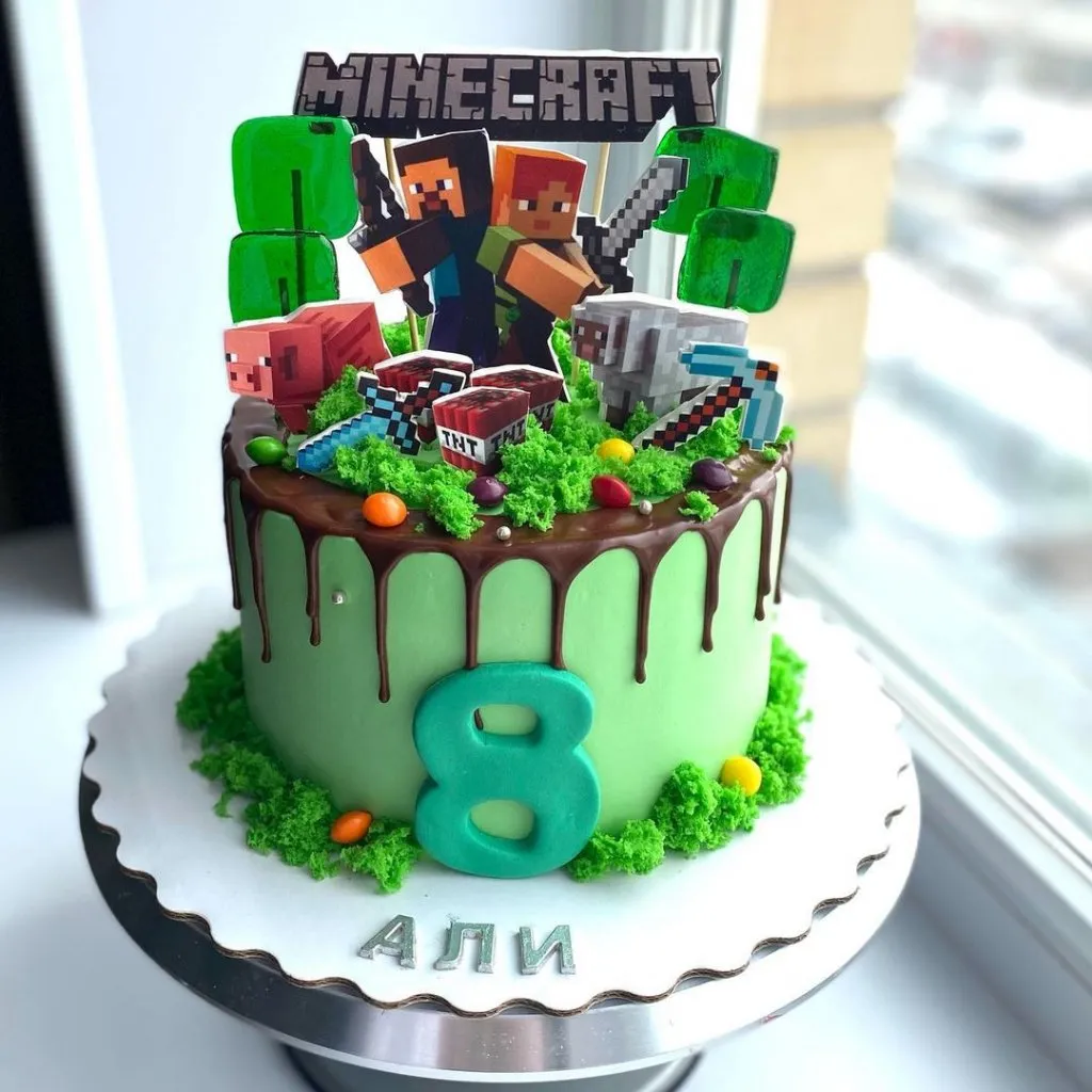 Minecraft Cake