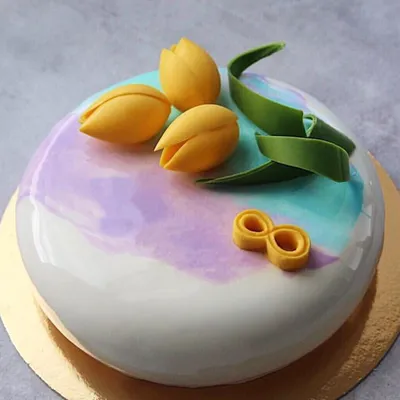 Торт «На 8 марта» категории торты с цветами