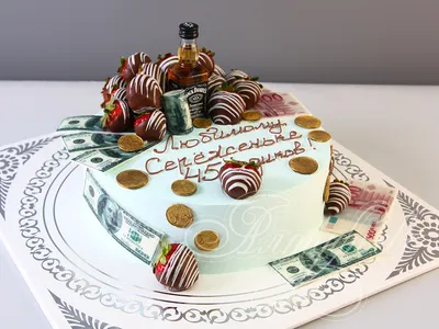 Торт на Новый год - заказать по цене 1200 руб. за 1кг с доставкой в Липецке