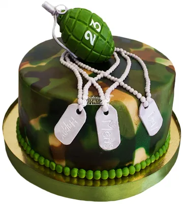 Торт для мужчины военного - 73 photo