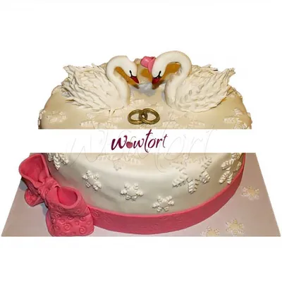 Торт на венчание №3 | Заказать торт недорого в кондитерской Wow-tort