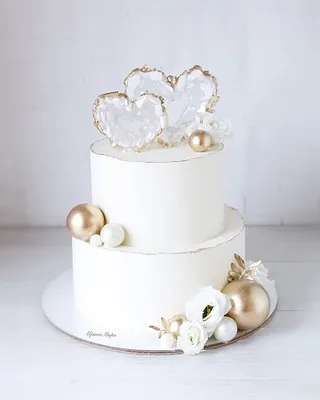 Свадебный торт «Винтажное венчание» заказать в Москве с доставкой на дом по  дешевой цене