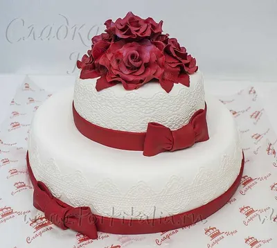 Торт на свадьбу, Кондитерские и пекарни в Москве, купить по цене 6900 RUB,  Торты в Tfd_cake с доставкой | Flowwow