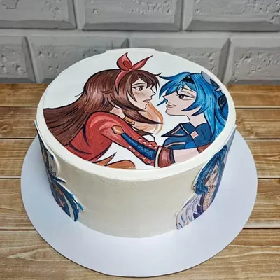 Картинка для торта Приключения ДжоДжо anime011 печать на сахарной бумаге