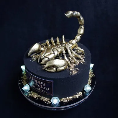 Торт ПАН-0010598 (Золотой скорпион)