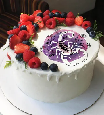 ТОРТЫ 🎂Свадебные 🍰 БЕНТО🍮СОЧИ on Instagram: \"Красавец скорпион, шикарный  торт получился. 🔥🔥🔥 Мужчинам нравится получать оригинальные подарки.  Таким может стать вот такой торт, ведь представители сильного пола тоже  любят сладкое. 🤫 #тортысочи #
