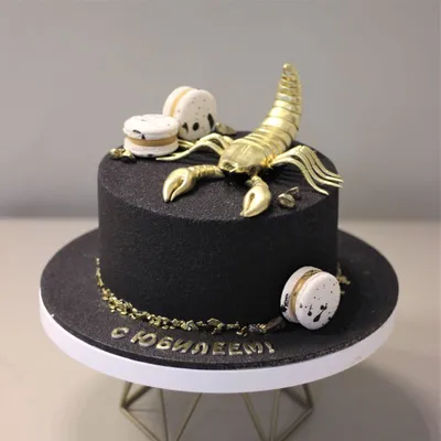 купить знак зодиака скорпион торт c бесплатной доставкой в  Санкт-Петербурге, Питере, СПБ