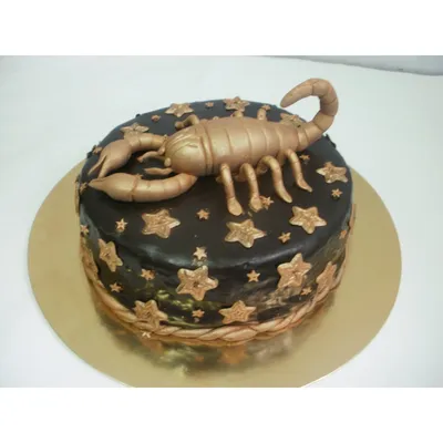 Торт для Скорпиона - заказать по цене 1600 руб. за 1кг с доставкой в  Севастополе