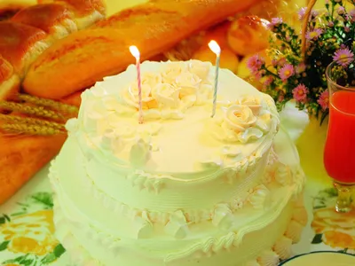 Свечи на праздник для торта \"Happy Birthday\", буквы...