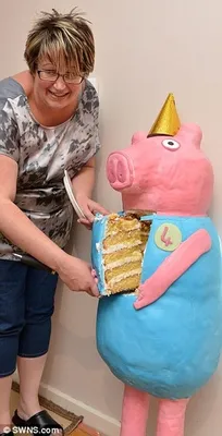 Торт Свинка Пеппа для мальчика недорого