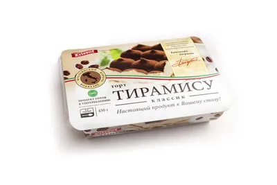 Торт тирамису \"Кристофф\" (Россия), 450 грамм — купить в Иркутске по цене  320 ₽ в магазине ETexpress с доставкой