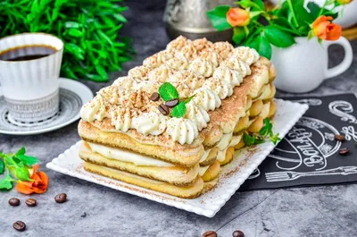 Торт Тирамису из шоколада Callebaut - Шоко.ru