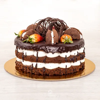 Торт С кремовым декором на заказ в СПб | Шоколадная крошка