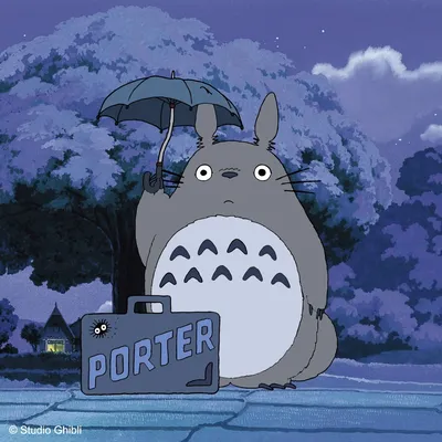 Cute totoro with white background on Craiyon