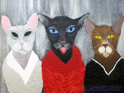 Купить Фольгированные фигуры Три кота с доставкой по Москве - арт.